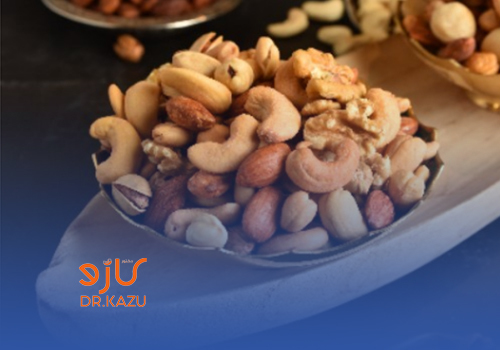 المكسرات المحمصة
