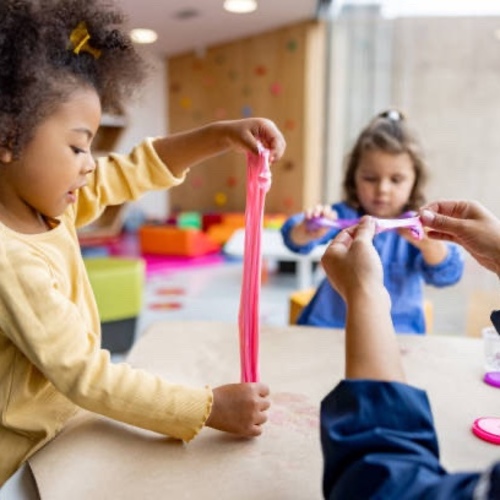 Slime , Clay and Bubbles