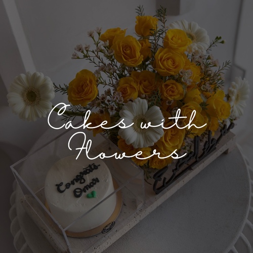 Cake with Flowers