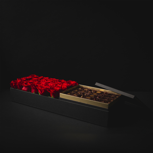 شوكولاته و ورد