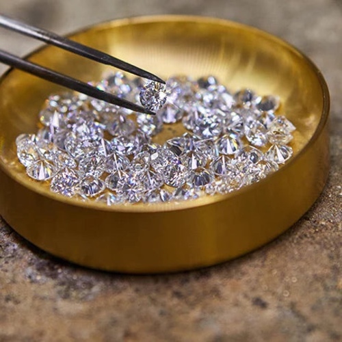 Ring lab Grown Diamond
