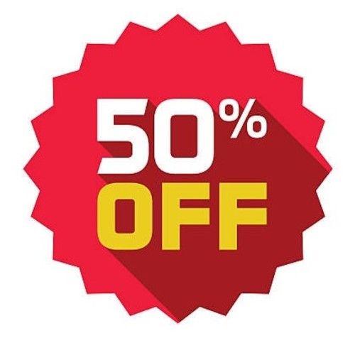 %خصم ٥٠