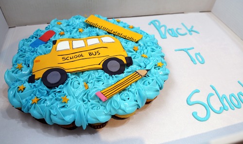 School Cupcake