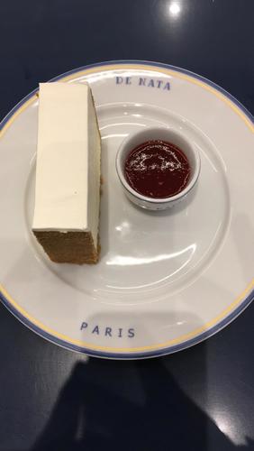 cheese cake - A great treat for celebration ,our classic cheesecake is made with a bottom thin layer of digestive biscuit topped with a layer of cream cheese and covered with Chantilly cream ,served with magical special strawberry jam