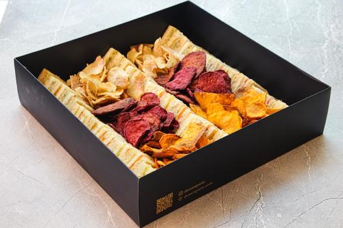 Club sandwich Box - 1. Chicken – Grilled chicken breast with fresh veggies and sauce. 2. Turkey – Sliced turkey with lettuce, tomato, and cheese. 3. Cheese – A mix of cheeses with crisp veggies 4. Falafel – Crispy falafel with tahina and salad