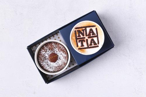 DUO DRINK WITH FONDAN - HOMEMADE FONDAN CHOCOLATE WITH COFFEE DRINK