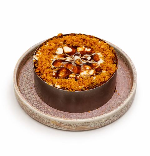 GERMAN CAKE PUDDING (PCS) - the German cake&nbsp; - Rich dark chocolate cake base topped with a delightful gooey and crunchy caramel-coconut-pecan layer for a truly indulgent dessert experience