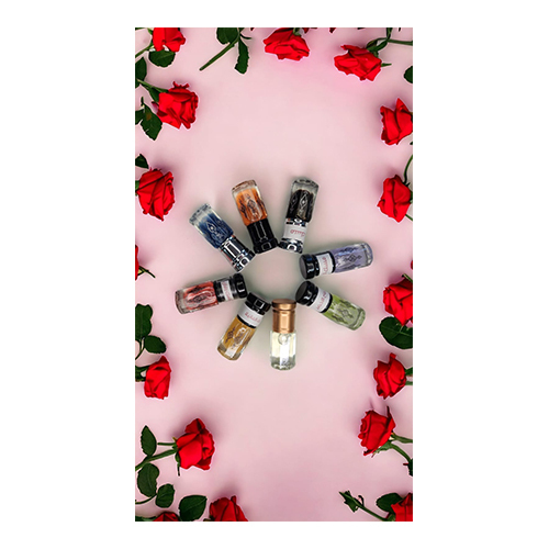 Valentine's Offer 3 - Share with your loved ones a quarter tola of body oil of your choice All you have to do is choose the type of oil and your ball And let the rose be upon us