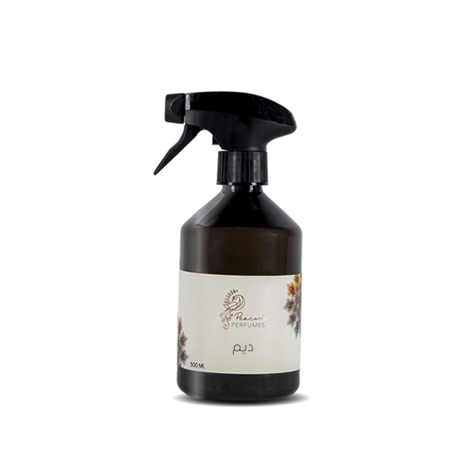 Deem - Linen spray ;tropical fruit smell, and citrus, contains strawberry,  cherry, green apple, nectarine,  green grapes  500 ml