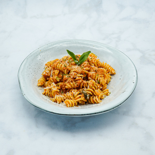 Neapolitano - Choice of pasta with homemade creamy tomato sauce topped with parmesan cheese and parsley.