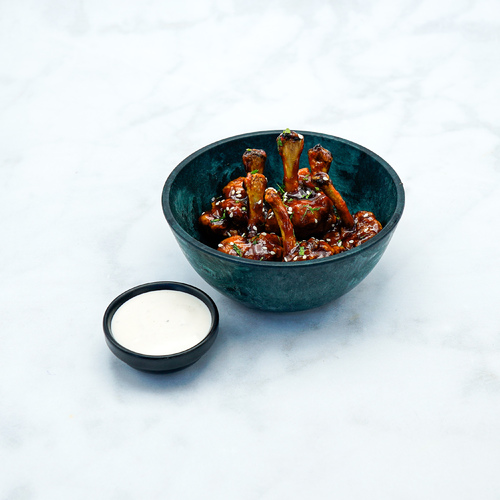 BBQ Chicken Wings - Deep Fried Chicken Wings,Tossed With Our Homemade Hickery Smoked Bbq Sauce, Served With Ranch.