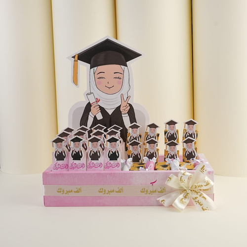 Box Cocoa Superior Pink Hijab 3