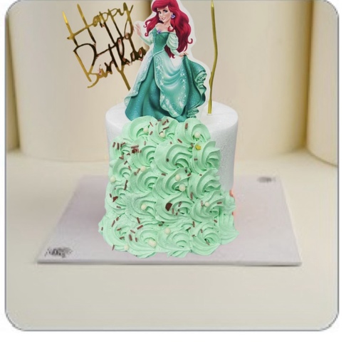 كيه دزني الاميره بالفستان الاخضر