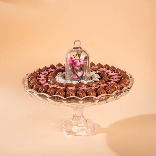 Special tray of sweet coffee
