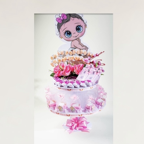Pink newborn stand 1