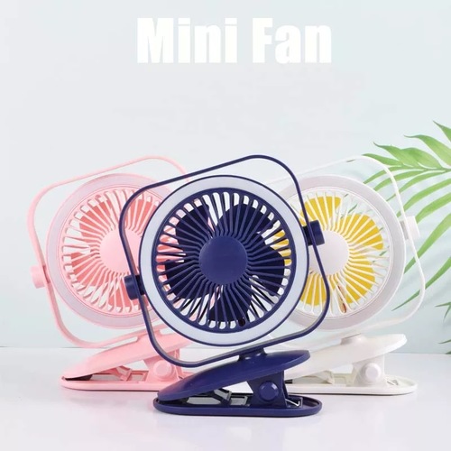 creative clip fan - creative clip fan usb charging portable desktop student dormitory mini night light small fan