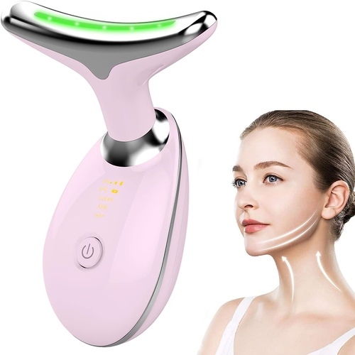 3 in 1 Portable Electric Face Massager - 【Three Modes and Ergonomic design】This 
facial device has three intensities of vibration, and the streamlined 
design fits ergonomically, face or neck. 【How to use】Safe and 
easy, this rechargeable wrinkle remover is suitable for face lifting and
 smoothing fine lines, use the massage head near the neck and lift from 
the bottom, 5-10 minutes each time, twice a day. Improve your skin 
quality every day. 【High Quality Material & 
Rechargeable】This skin care beauty instrument is made of high quality 
ABS and PC material to ensure your safety, it can be charged by USB 
charging cable. Comes with USB charging cable and guide instructions. 【Easy
 to Use】Apply some skincare to the neck and face. Using the massage head
 close to the neck, lift from the bottom a few times. Skin Beauty Device
 is really effective.