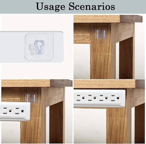 Double-sided self-adhesive hook