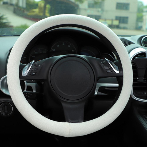 Steering wheel protection cover - This cover may not fit steering wheel less than 12.6 inch, suitable for most standard cars and SUVs, the maximum stretch can be up to 25 inches.The steering wheel cover is made of durable and flexible silicone material, non-toxic, soft touch, odorless, allergy free! Latex-free, BPA-free, eco-friendly, durable and lasts up to 10 years. Silicone steering wheel cover available in different colors. Just to show you the true color and texture of the Flexible Silicone Steering Wheel Protective Cover