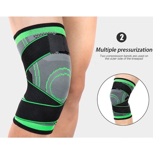 Knee compression bandage