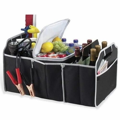 Foldable trunk organizer