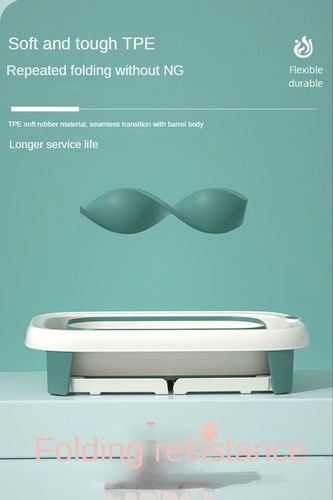 Foldable baby bathtub