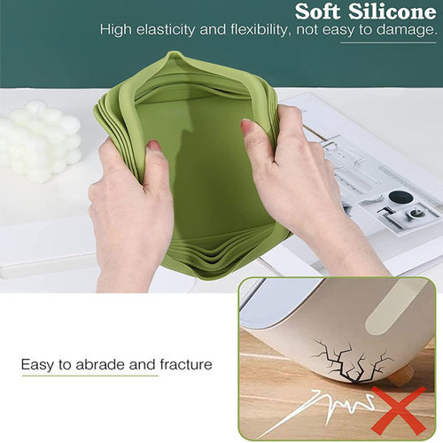Tissue Box Silicone Collapsible