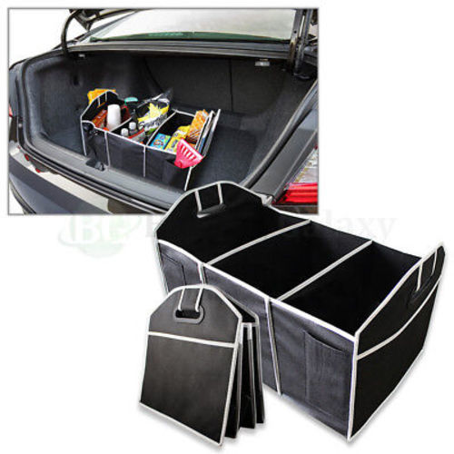 Foldable trunk organizer