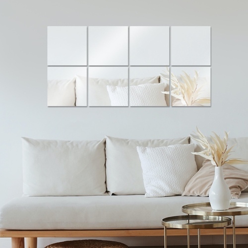 Wall Sticker Square Mirror