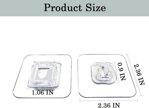Double-sided self-adhesive hook