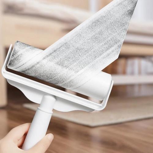 Lint and Hair Sticky Sweeper with Extendable Handle