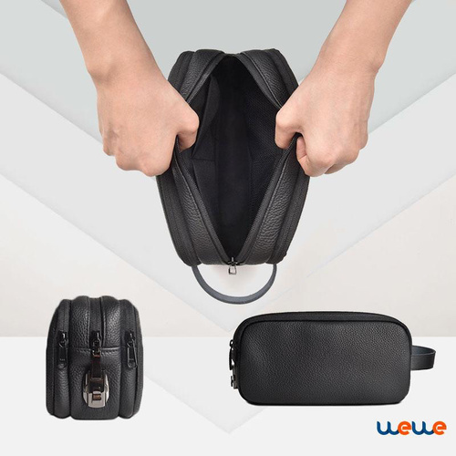 wewe leather bag with lock