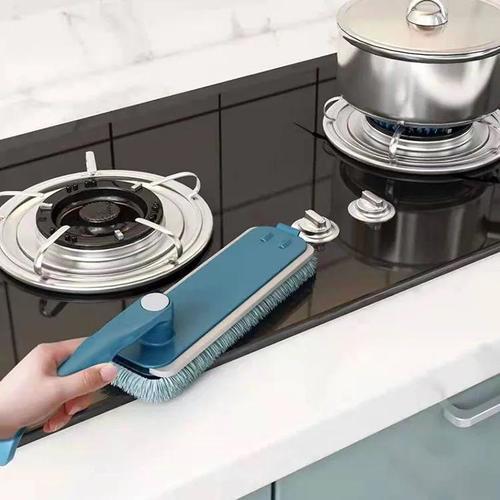 Microfiber cleaning brush