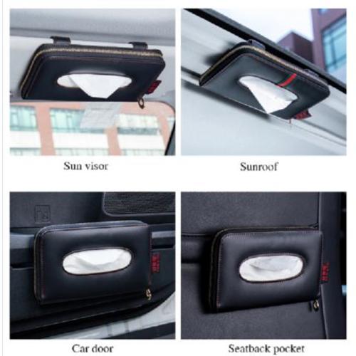 Car hanging tissue holder
