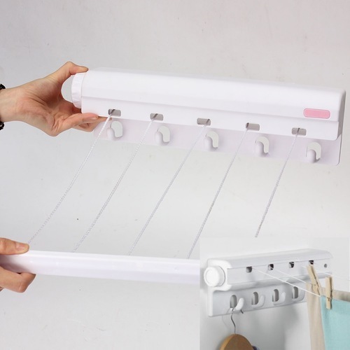 Retractable clothes dryer, 5 lines