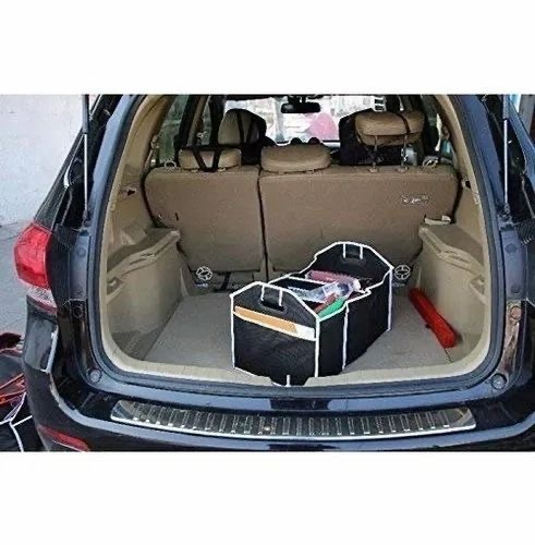 Foldable trunk organizer