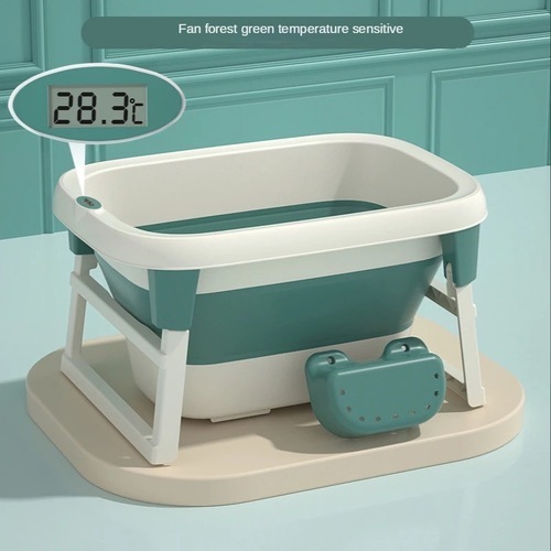 Foldable baby bathtub