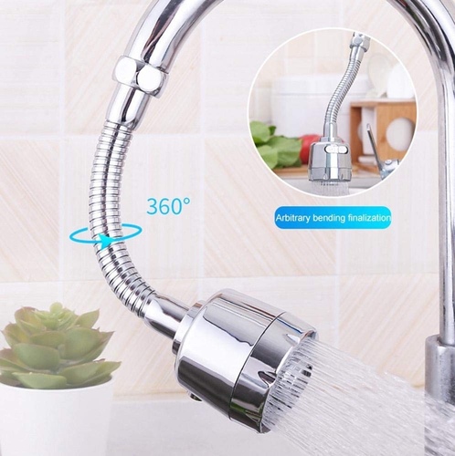 rotation flex - Faucet Aerator,  Swivel Sink Faucet Head With Adjustable Nozzle Spout, Water Saving Filter Sprayer Anti Splash Tap For Kitchen Bathroom,