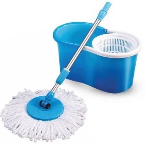 360 Spin mop - Micro fibre refill with super absorbent capacity
360 degree rotating mop for easy and better cleaning.
It has super spin system which makes drying refill faster
Best Quality Easy Floor Cleaning Magic Bucket Mop
Super light weight 100% microfiber mop and rotates 360 degrees