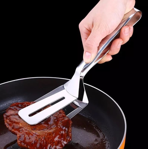 stainless steel food clip - stainless steel food clip barbecue clip bread clip steak frying spatula kitchen food clip household 304 stainless steel