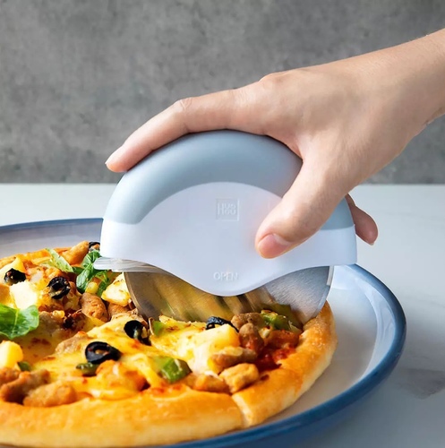 Pizza cutter household stainless - pizza cutter household stainless steel pizza special cutting knife removable and washable comfortable handle