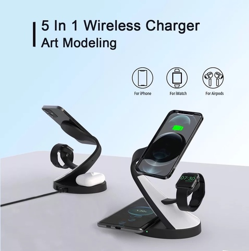 Magnetic wireless charge 5 in 1