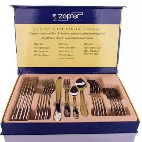 zepter set 36 pcs - High Quality Zepter Cutlery Spoon Knife Fork Set 36 Pcs