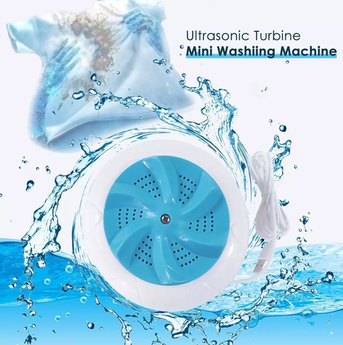 ultrasonic turbine wash - Mini portable ultrasonic turbine washing machine