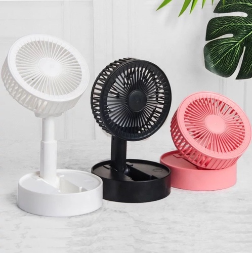 simple folding fan - Fan blade material : PlasticShape : Ordinary roundSwitch type : Dot buttonInput : 5VBattery capacity 1200mahMaterial : PC / ABSUse time : 2-5HBattery type : Lithium batteryColor : green / black / pink / whiteSize : 60 * 100mm