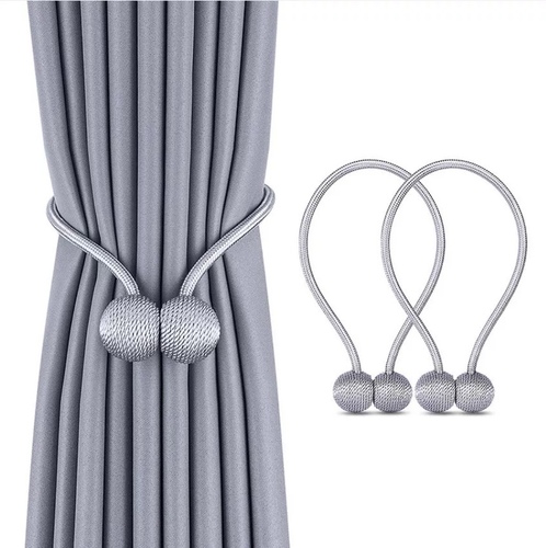 curtain tiebacks - Magnetic Curtain Tiebacks, Decorative Curtain Holdbacks Rope for Window Décor