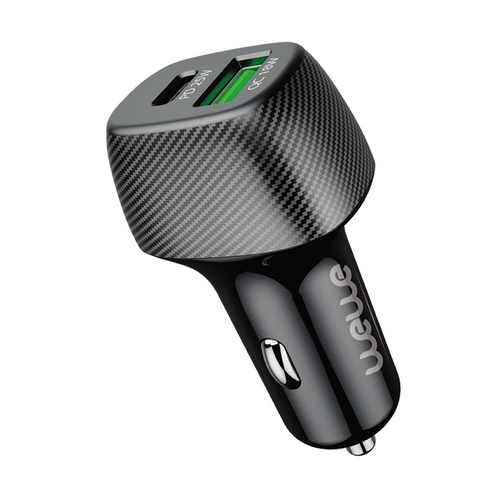 Wewe car charger 43w - • Model: wewe car charger 43w• Input: 12-24V/4.5A Max• Output: QC3.6-6.5V/3A, 6.5-9V/2A, 9-12V/1.5A• Output: PD 5V/3A, 9V/2.77A,12V/2.08A• Total output: 43W Max* 18 month warranty