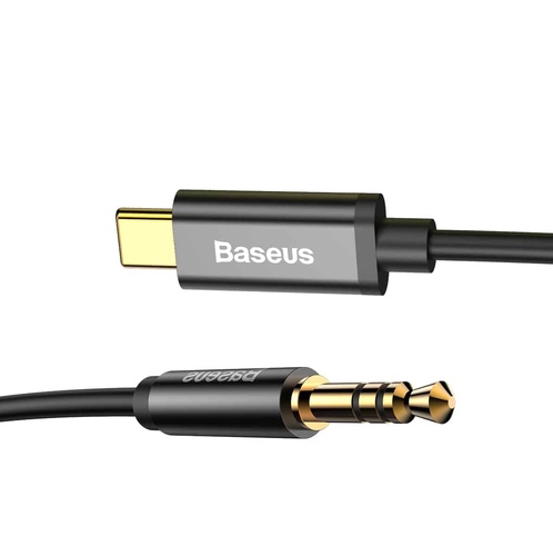 baseus type c to 3.5mm to aux - Brand Name: BASEUSModel Number: M01 USB Type C Male to 3.5mm Male Audio CableConnector A: Type-CConnector B: JackApplication: Microphone,DVD Player,For iPod,Speaker,Computer,Amplifier,Multimedia,Television,MP3 / MP4 PlayerPackage: YesMaterial: TPE + Aluminum AlloyColor: Black / Phone Model: For Samsung S9 S8 Xiaomi Mi6 mi a1 Huawei P20 Sony HTC LG MeizuFeature : Aux Jack For Headset Earphone Type C Mobile Phone Car AudioUsage: Aux Cable / Audio Cable / Audio Type-c To Jack 3.5mmType: Baseus Aux Audio CableAttention Please: Type-C plug only for output, 3.5mm plug only for input.This audio cable correct use methodType-c port ONLY used to the phone/ tablet which with the Type-c connector port3.5mm Jack ONLY used to the audio maodel which with 3.5mm jack NOT type-c portThe 2 ports of the audio cable CAN NOT change to use, if change to use it will not work