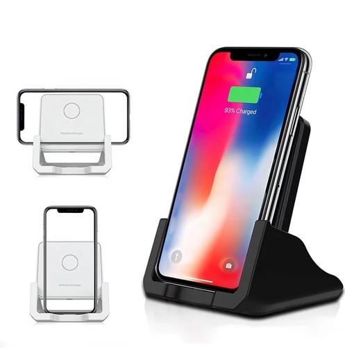 Wireless charger 10W - Wireless charger that supports 10W fast charging.. It enables you to charge in 3 different modes without removing the case, it can be used as a phone holder