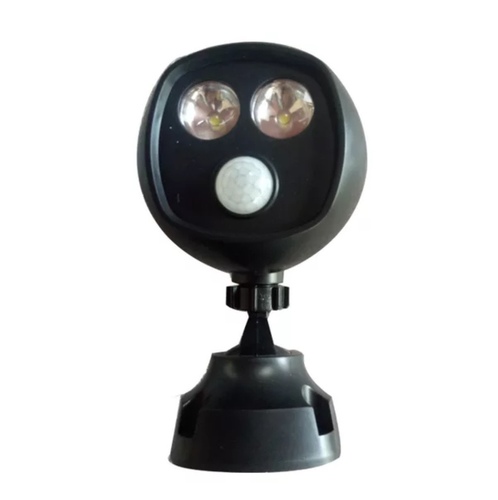 Night hawk - Ontel Night Hawk - Super Bright 450 Lumen LED Outdoor Indoor Security Spotlight | Advanced Motion Sensor | Adjustable Head | Easy Wireless Installation | 3000 Uses